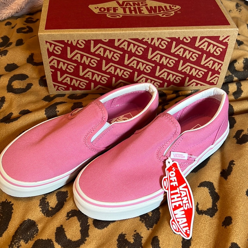 NWT pink vans